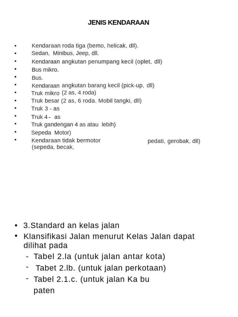 Jalan | PDF