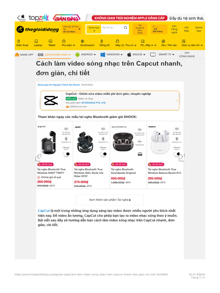 Cгўch Lг M Video Sгіng Nhбєўc Trгєn Capcut Nhanh дђжўn Giбєјn Chi Tiбєїt Pdf