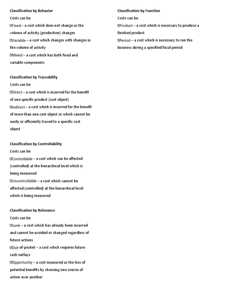 Classification by Behavior | PDF | Business