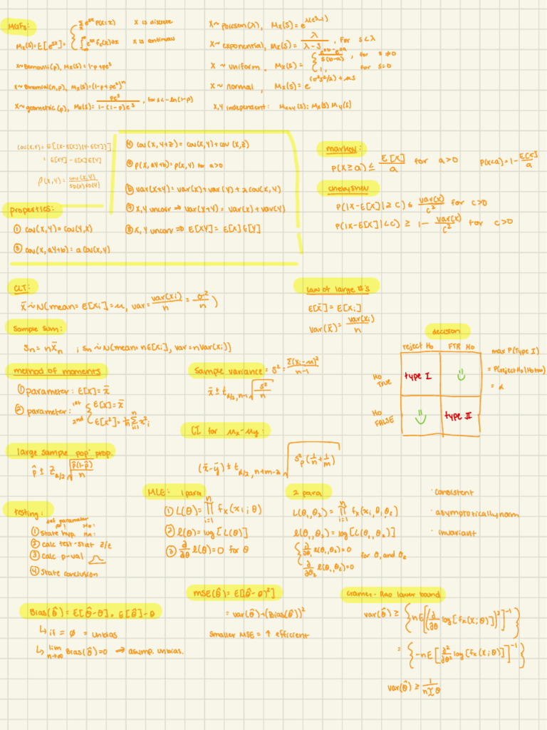 Stat Second Sem | PDF
