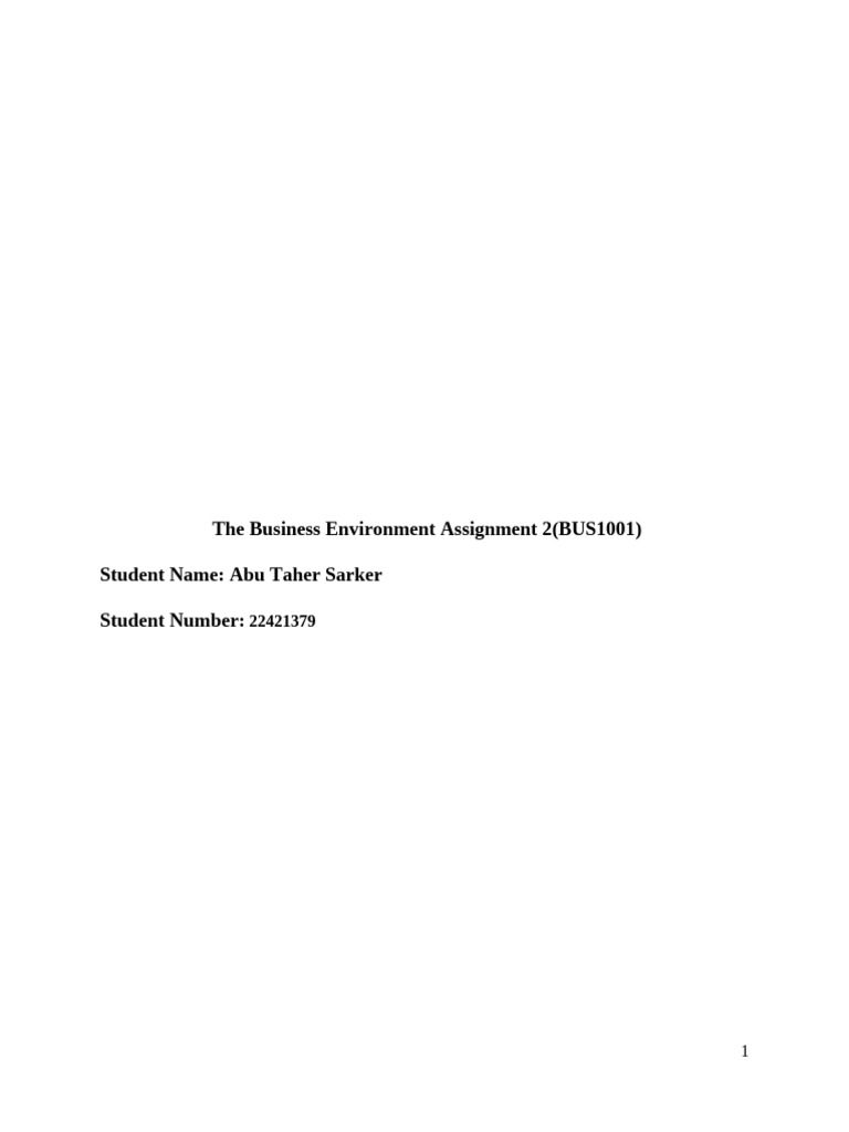 Assignment | PDF