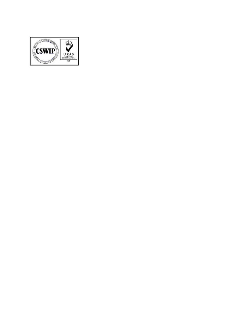 Cswip 1 99 approval for procedure welder pdf