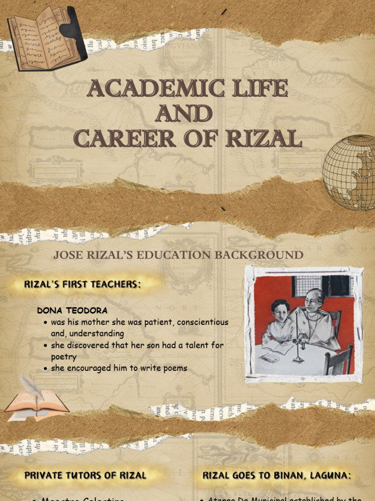 Rizal's Academic Journey and Career | PDF | Academic Degree