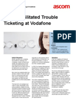 OSS/J-facilitated Trouble Ticketing at Vodafone