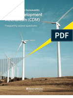 Clean Development Mechanism (CDM) : Frequently Asked Questions
