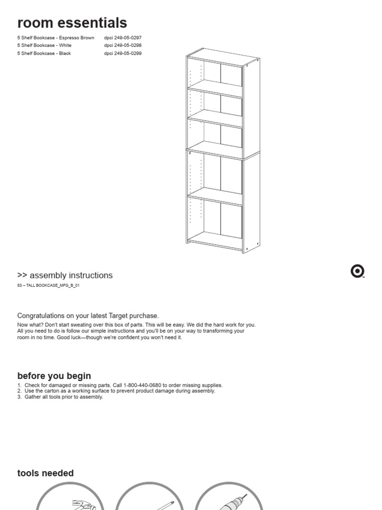Room Essentials 249050297 | PDF