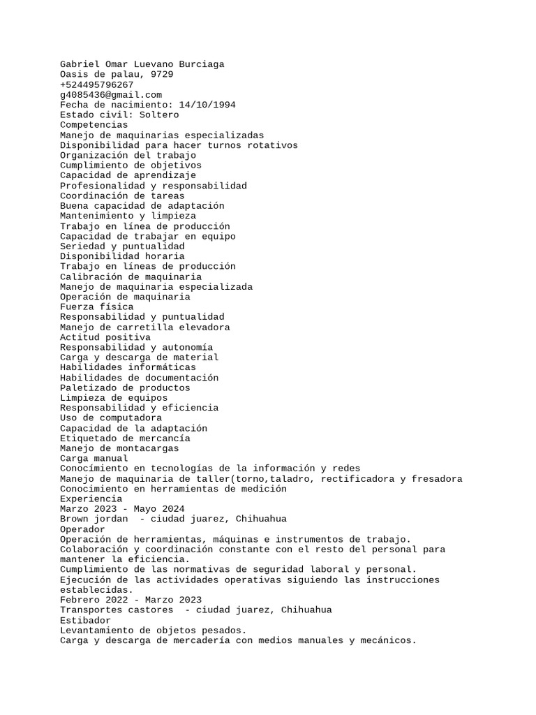 Cv 1 pdf