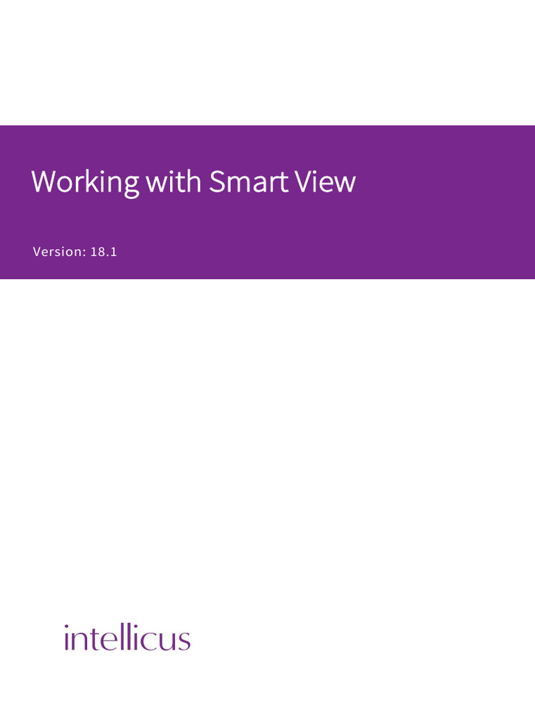 Working With Smart View | PDF | Microsoft Excel | Comma Separated Values