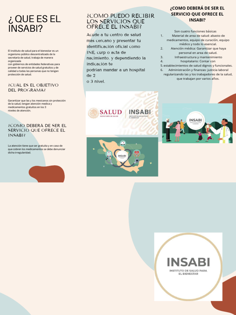 Servicios Gratuitos del Programa INSABI | PDF | Hospital | Relaciones ...