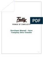 Developer Manual - Inter Company Data Transfer