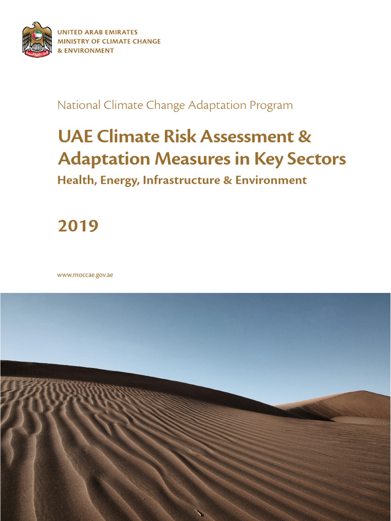 UAE Climate Risk Assessment and Adaptation Measures in Key Sectors ...