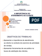 A Importância Do Atendimento Ao Cliente