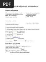 Appln Form For European Admissions 2011-LINU