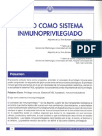 Inmunoprivilegio Ocular