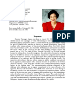 Biography of Cory Aquino