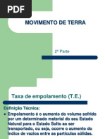 Movimento de Terra 2 Parte