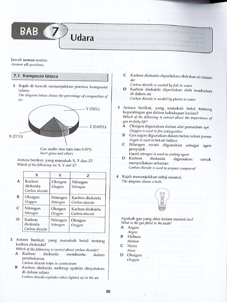 SNS Form 1 (Bab 7) Praktis Eco (DLP) | PDF