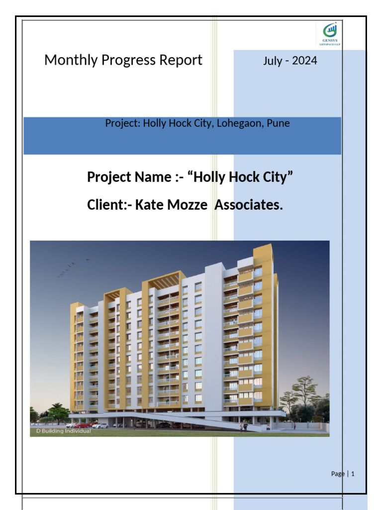 MPR For A Construction Project | PDF | Architectural Elements ...