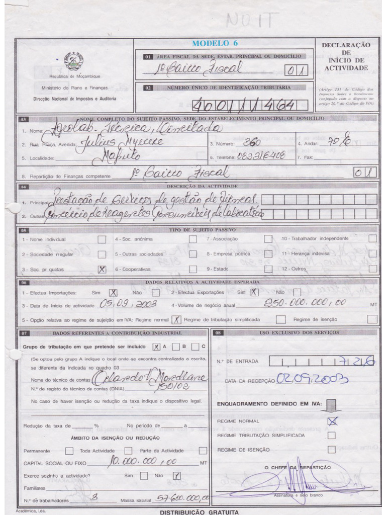 1 - Afr Inicio Act | PDF
