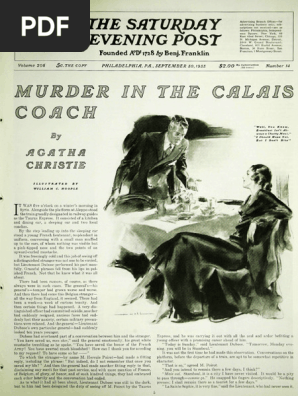 Murder in the Calais Coach by Agatha Christie