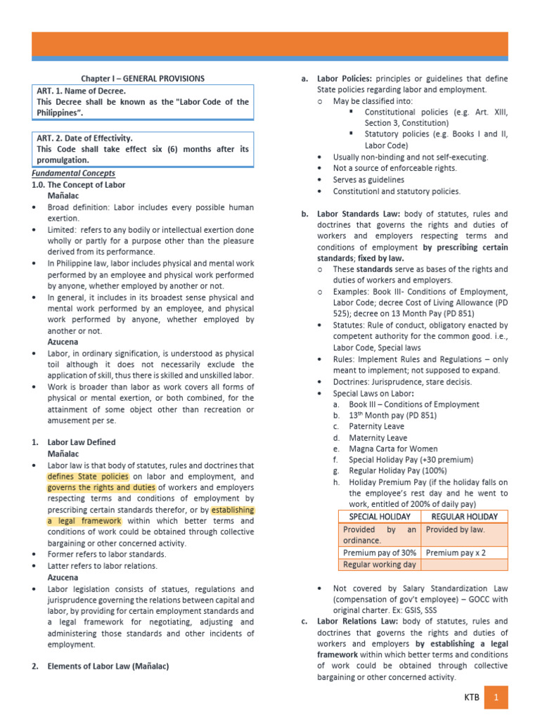 LL1 Reviewer Cacho | PDF