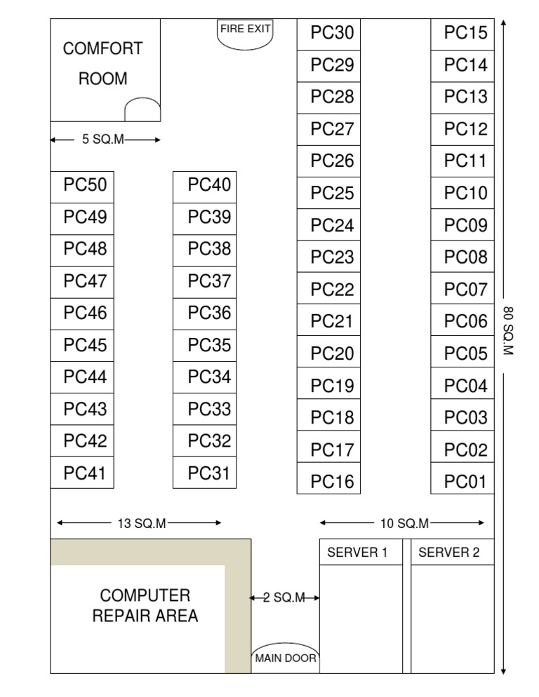 Computer Shop Floor Plan Layout | PDF | Home & Garden | Computers