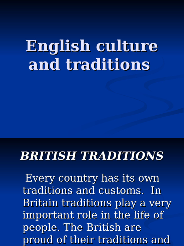 Traditions | PDF