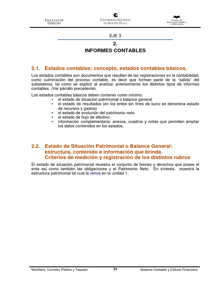 3.5. Informes Contables | PDF