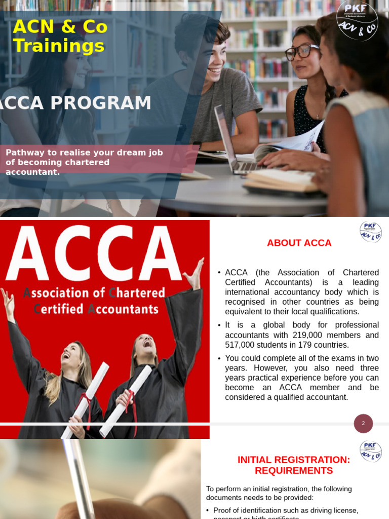 Acca Information Pack | PDF