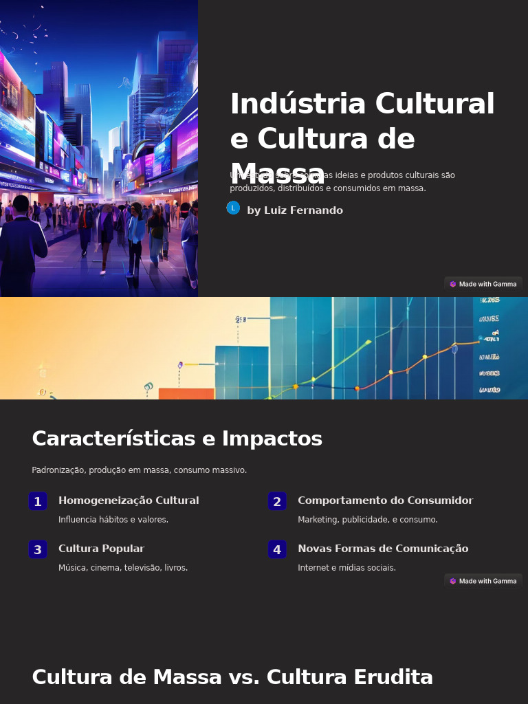 Industria Cultural e Cultura de Massa | PDF