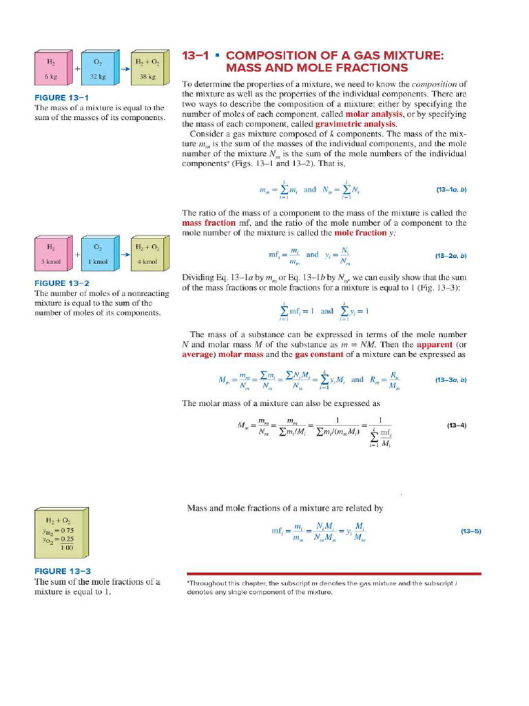 Gas Mixtures | PDF