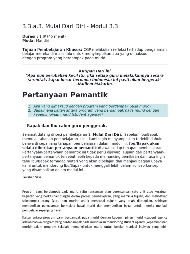 Mulai dari diri modul 3 3 pdf