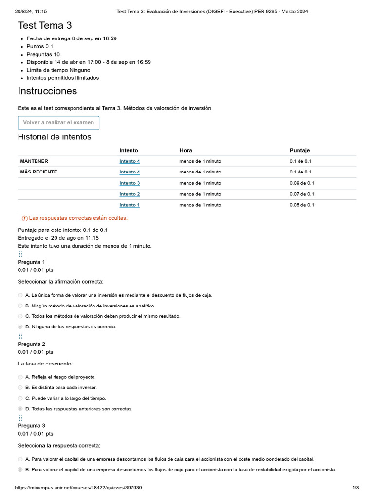 Test Tema 3 - E I Solucionado | PDF