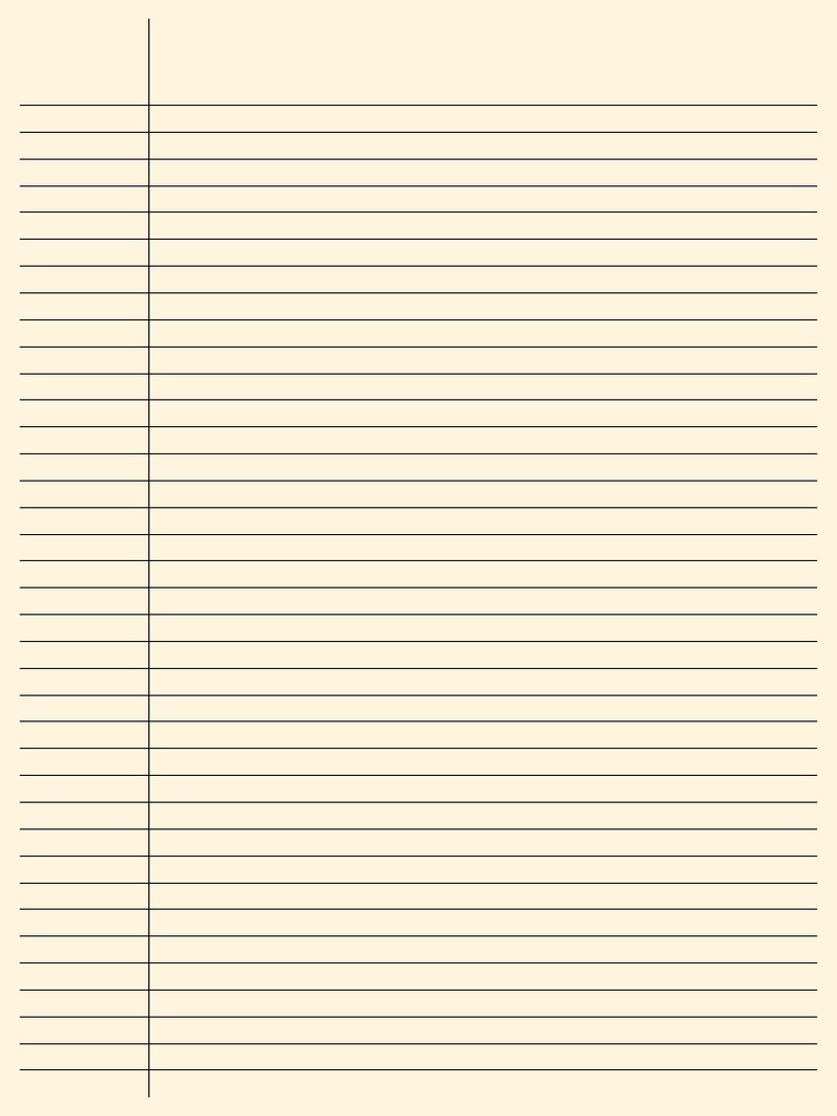 Note Lined | PDF
