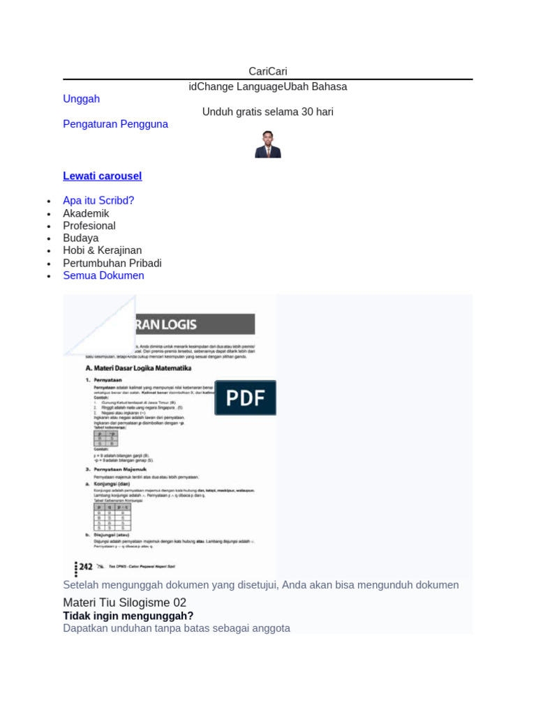 Cari Cari | PDF