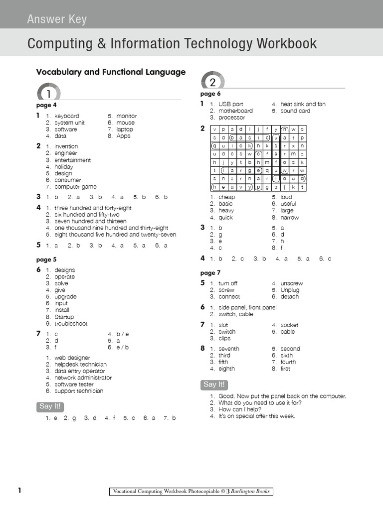 Computing ANK WB 20334 | PDF