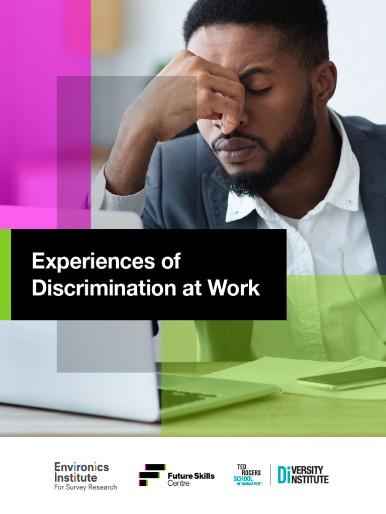 Workplace Discrimination in Canada | PDF | Employment Discrimination ...