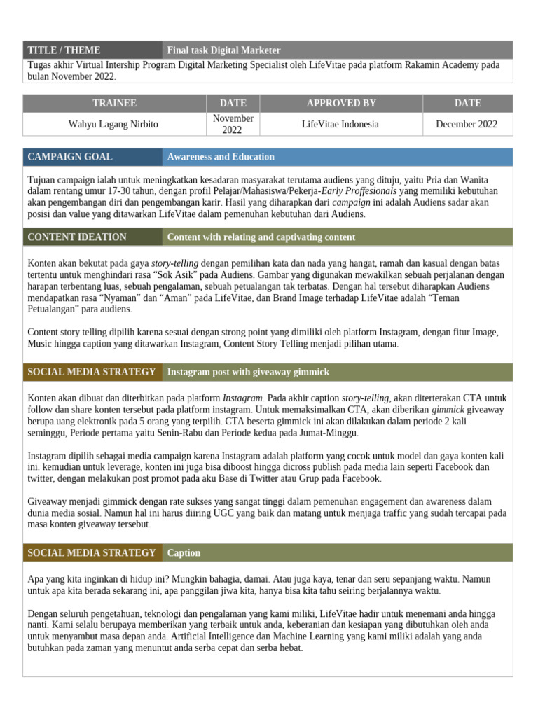 IC Lean Project Management A3 Report Template WORD - Dotx | PDF