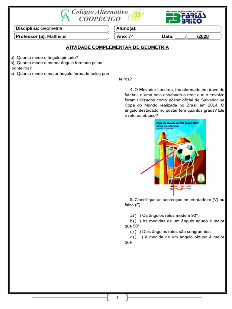 Matemática 7 Ano Pdf