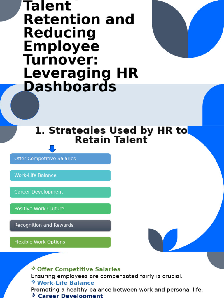 Strategies 4 Talent Retention Reducing Emp Turnover | PDF
