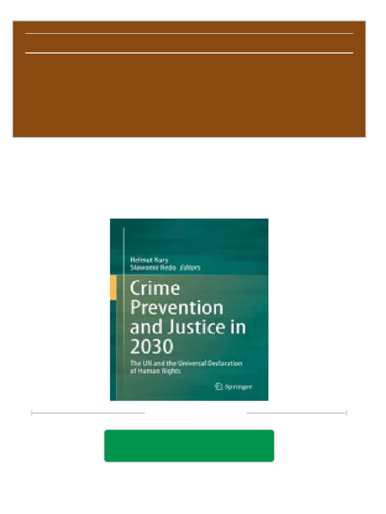 Get crime prevention and justice in 2030 the un and the universal