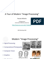 A Tour of Modern "Image Processing": Peyman Milanfar