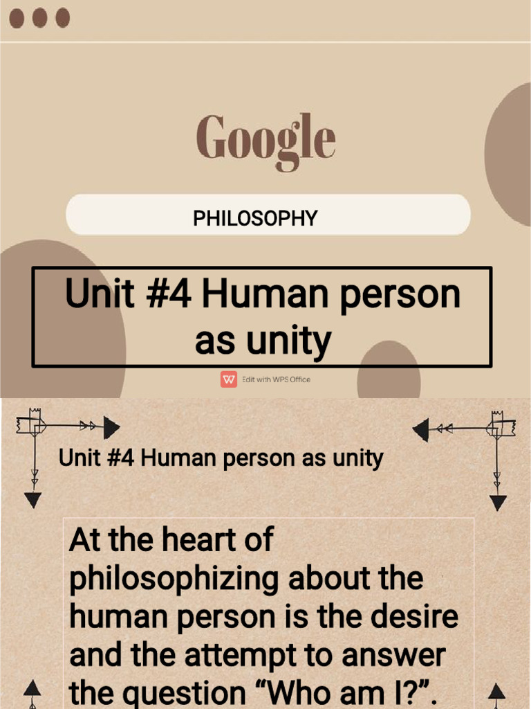 Self As Unity | PDF | Western Philosophy | Metaphysics