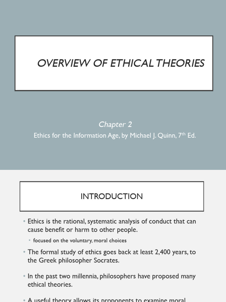 PP - Slides04 - Ethical Theories Social Contract | PDF
