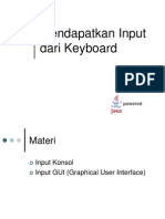 Mendapatkan Input Dari Keyboard: Powered