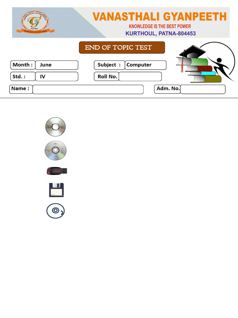 Std.-IV - Computer | PDF