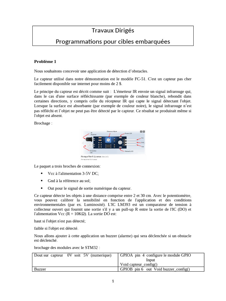 TD STM32 | PDF