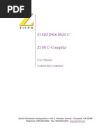 Z180ZDS0100ZCC: User Manual UM004300-COR0200