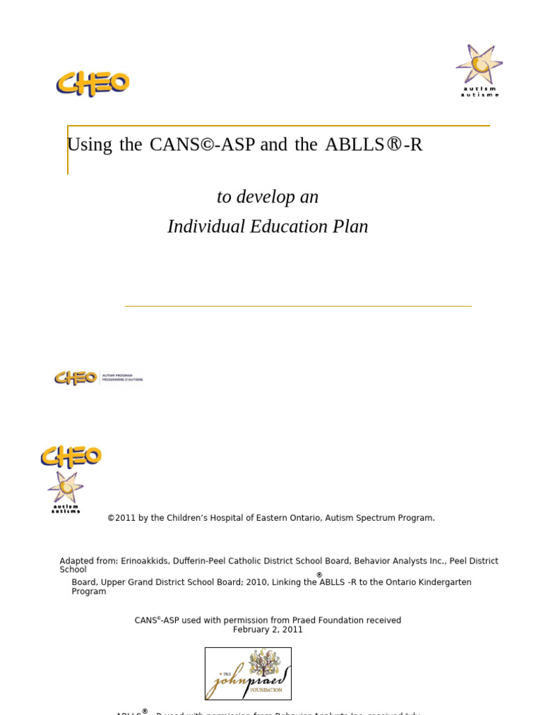 Ablls Aba | PDF