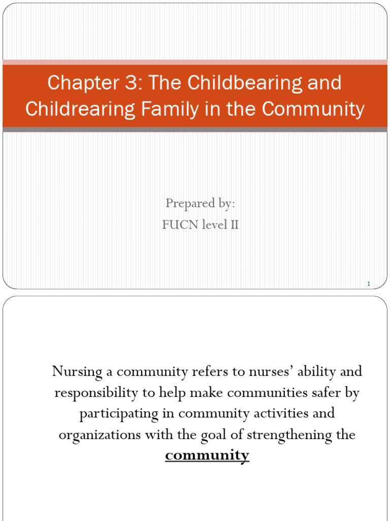 Childbearing vs. Childrearing Explained | PDF | Family | Marriage